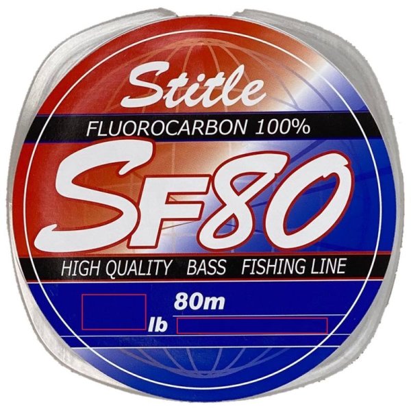 画像1: S-TITLE SF80 佐藤信治プロデュース ソフトフロロライン　2.5~20lb (簡易郵便送料無料) (1)