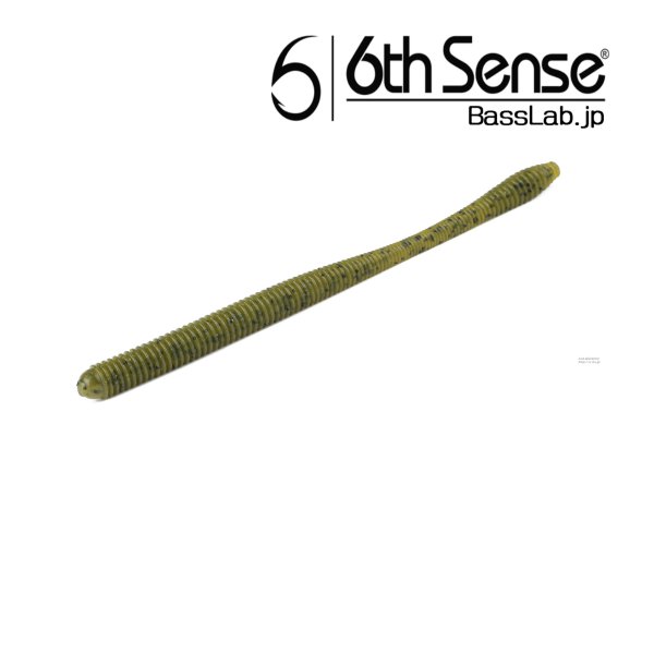 画像1: Divine Shakey Worm 　Green Pumpkin / グリーンパンプキン　6.3/7.0インチ　 (1)