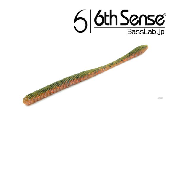 画像1: Divine Shakey Worm 　Bluegill Fire / ブルーギルファイア　6.3/7.0インチ　 (1)